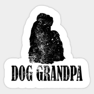 Shih Tzu Dog Grandpa Sticker